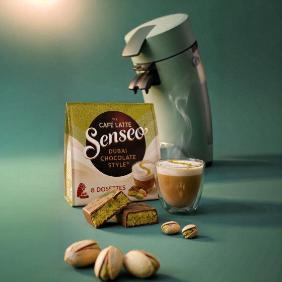Dosette Senseo Dubai Chocolate Style - 8 dosettes