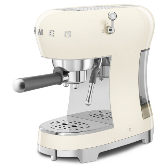 Machine à café expresso SMEG Crème - ECF02CREU