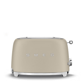 Grille-pain SMEG 2 Tranches Beige lin Mat - TSF01MLMEU