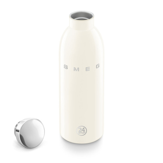 Gourde isotherme 500 ml Clima SMEG Crème - WBF01CR
