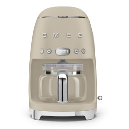 Cafetière Filtre Programmable SMEG 1.4L Beige lin mat - DCF02MLMEU
