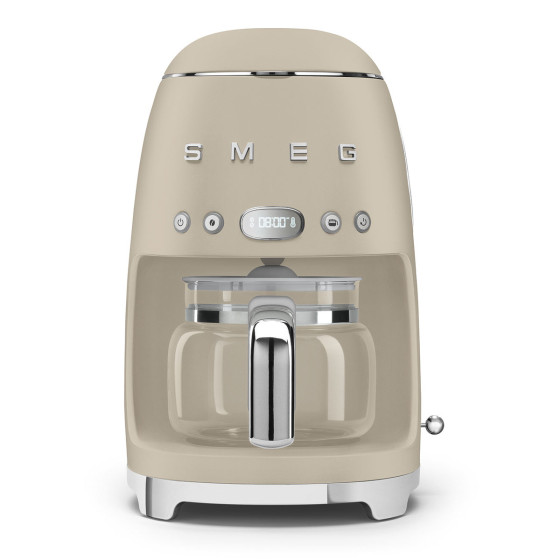 Cafetière Filtre Programmable SMEG 1.4L Beige lin mat - DCF02MLMEU
