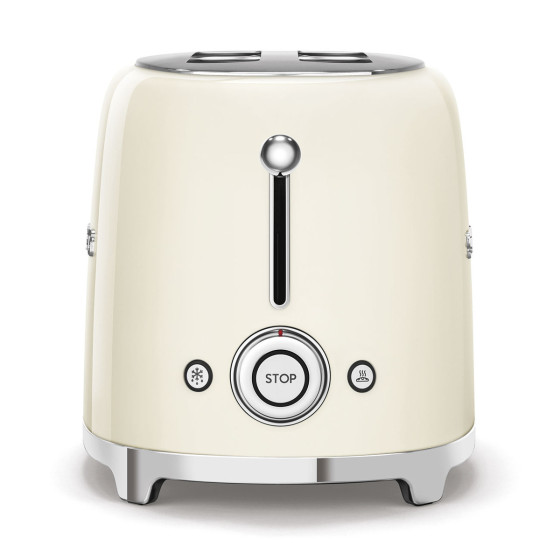 Grille-pain SMEG 4 Tranches Crème - TSF02CREU