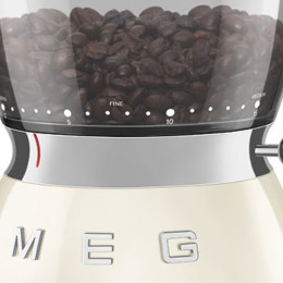 Broyeur à café SMEG Crème - CGF03CREU
