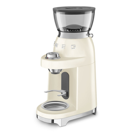 Broyeur à café SMEG Crème - CGF03CREU