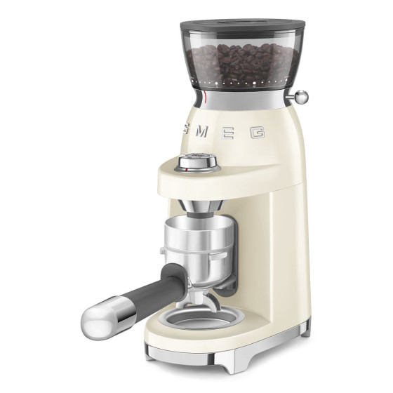 Broyeur à café SMEG Crème - CGF03CREU