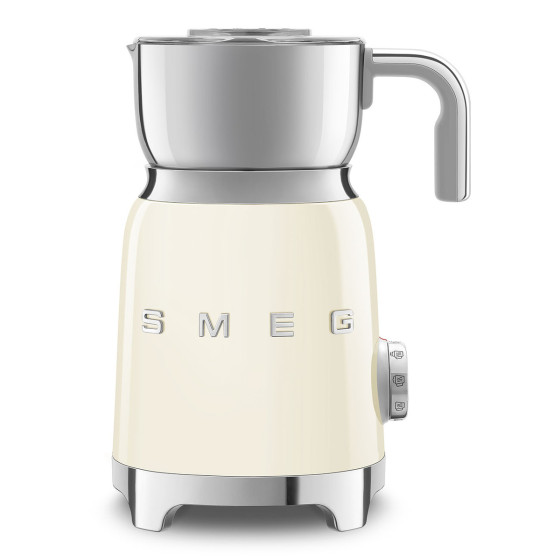 Chocolatière et Mousseur à lait SMEG Crème - MFF11CREU