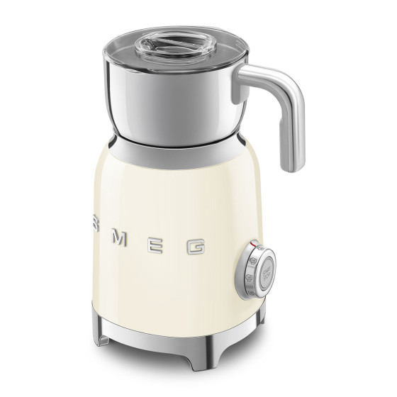 Chocolatière et Mousseur à lait SMEG Crème - MFF11CREU