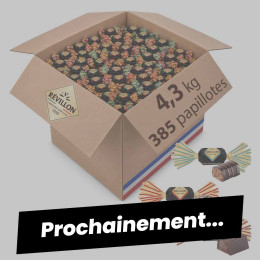 385 Papillotes au Chocolat noir - Révillon - 4,3 Kg