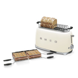 Réchauffe pain et viennoiseries pour Grille-pain TSF02 SMEG 4 Tranches - TSBW02