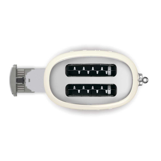 Set petit-déjeuner SMEG Crème (Mini Bouilloire KLF05CREU + Grille-pain TSF01CREU)