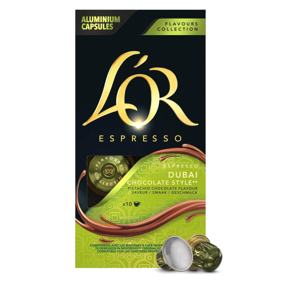 Capsule Nespresso Compatible Café L'Or Espresso Dubai Style - 10 capsules