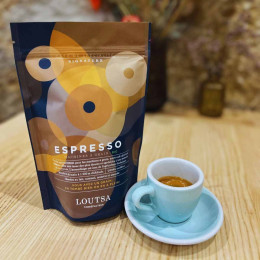 Café de Spécialité en Grains Bio Loutsa Espresso - 250 gr