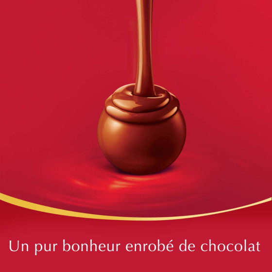 80 Boules de Chocolat au lait LINDOR - Lindt - Paquet de 1 Kg