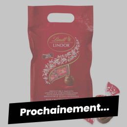 Chocolat LINDOR Lait Lindt - Paquet de 1kg de boules de chocolat