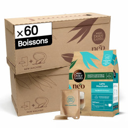 Dosettes Nescafé Dolce Gusto NEO Latte Macchiato - 10 boîtes - 60 boissons