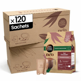 Dosettes Nescafé Dolce Gusto NEO Hot Chocolate - 10 boîtes - 120 boissons