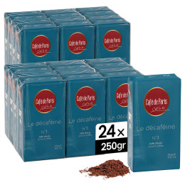 Café Moulu Café de Paris Décaféiné - 24 paquets - 6 Kg