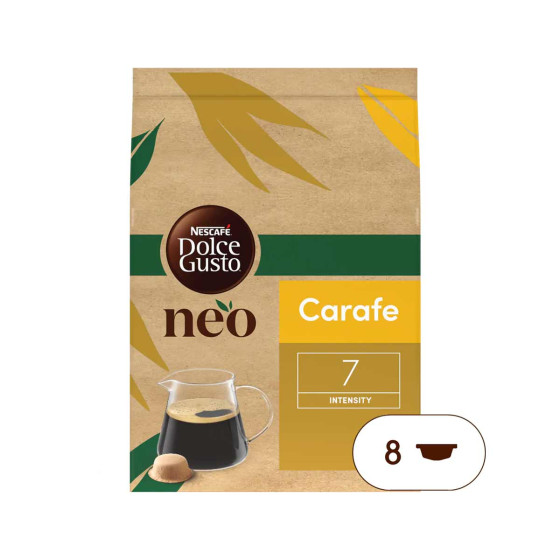 Dosettes Nescafé Dolce Gusto NEO Carafe - 8 boîtes - 64 boissons