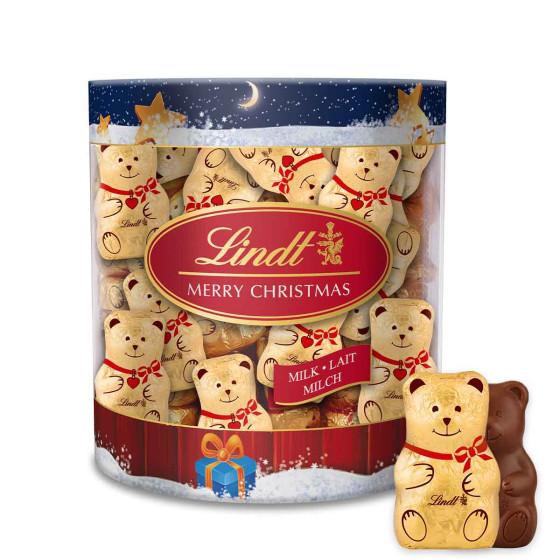 Lindt Boîte de Mini Moulages TEDDY au Lait Idéal pour Noël - vue 4
