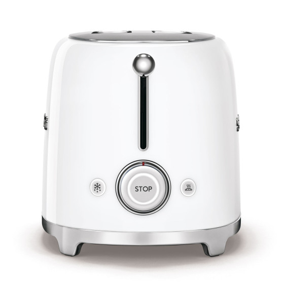 Grille-pain SMEG 4 Tranches Crème - TSF02WHEU