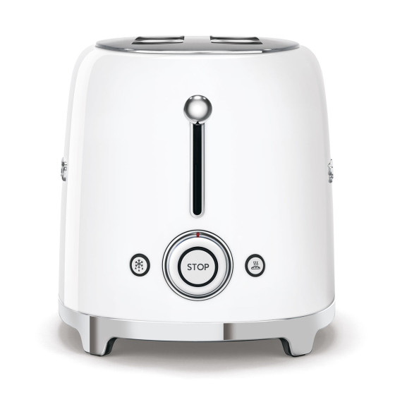 Set petit-déjeuner SMEG Blanc (Bouilloire KLF04WHEU + Grille-pain TSF02WHEU)