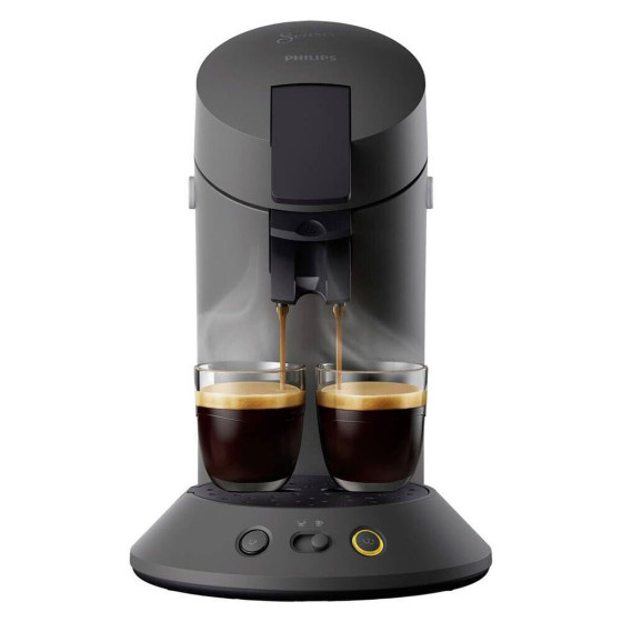Machine à café Senseo Original Plus Booster d’arômes - Philips CSA210/51 Gris Cachemir