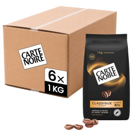Café en Grains Carte Noire Classique - 6 paquets - 6 Kg