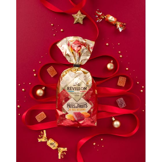 Sachet de Pâtes de Fruits de nos régions Les iconiques Révillon - 370 gr