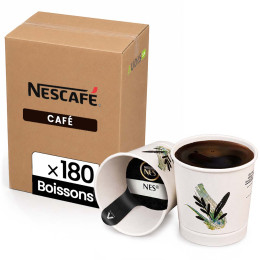 Gobelet Pré-dosé Nescafé Café Noir non sucré - 180 boissons