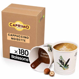 Gobelet Pré-dosé Caprimo Cappuccino Noisette - 180 Boissons