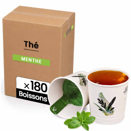 Gobelet Pré-dosé Thé Menthe Sucré - 180 boissons