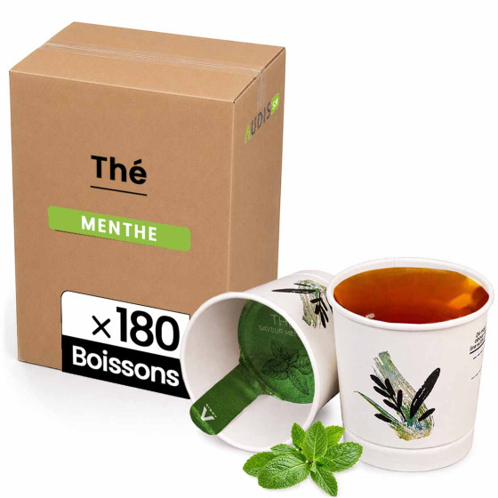 Gobelet Pré-dosé Thé Menthe Sucré - 180 boissons
