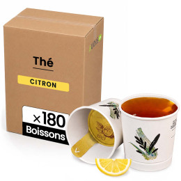 Gobelet Pré-dosé Thé Citron Sucré - 180 boissons