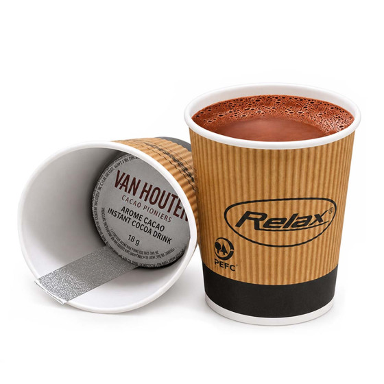 Gobelet Pré-dosé Van Houten Chocolat Chaud Lacté - 10 boissons