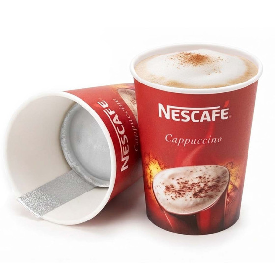 Gobelet Pré-dosé XXL en carton Nescafé Cappuccino - 10 boissons