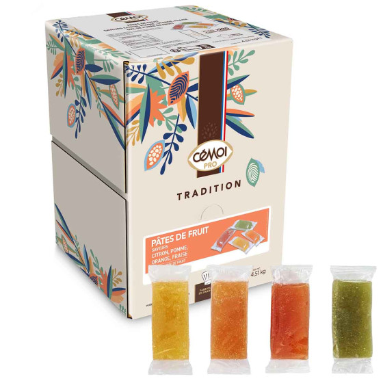 Pâtes de Fruits Cémoi - Boîte Distributrice de 220 pâtes de fruits