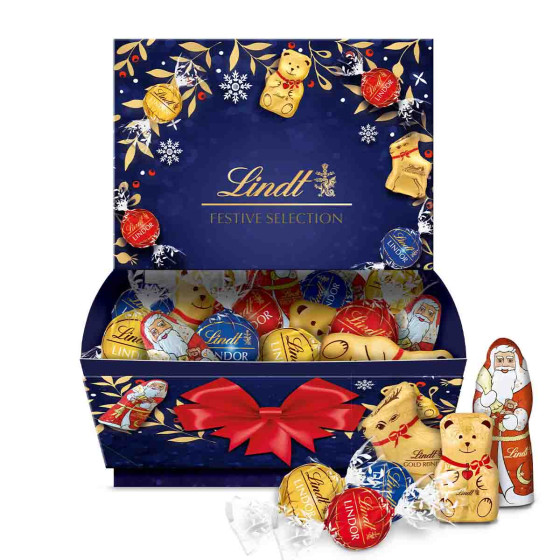 60 Chocolats assortis Lait, Noir, Blanc - Lindt - 690 gr