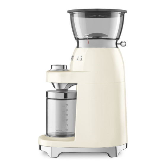 Set café SMEG Crème (Broyeur à café CGF03CREU + Machine à café expresso ECF02CREU)