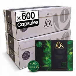 Capsule Nespresso Pro Compatible L'Or Lungo Subtil - 12 boites - 600 capsules
