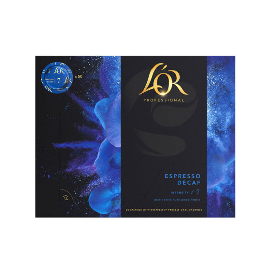Capsule Nespresso Pro Compatible L'Or Suprême Décaf - 6 boites - 300 capsules