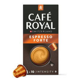 Capsule Nespresso Compatible Café Royal Espresso Forte - 10 capsules
