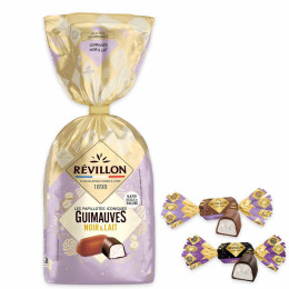 Sachet de Guimauves au chocolat noir et lait Les iconiques Révillon - 300 gr