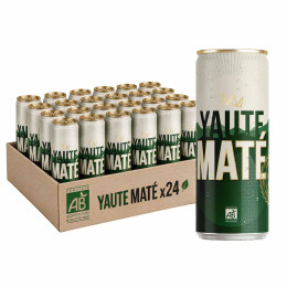 YAUTE Maté Bio Canette Slim 33cl x 24
