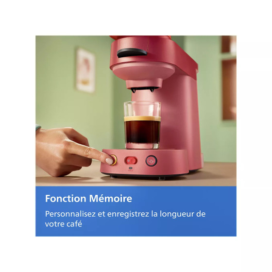 Machine à café Senseo Vibe Rouge - Philips CSA225/91