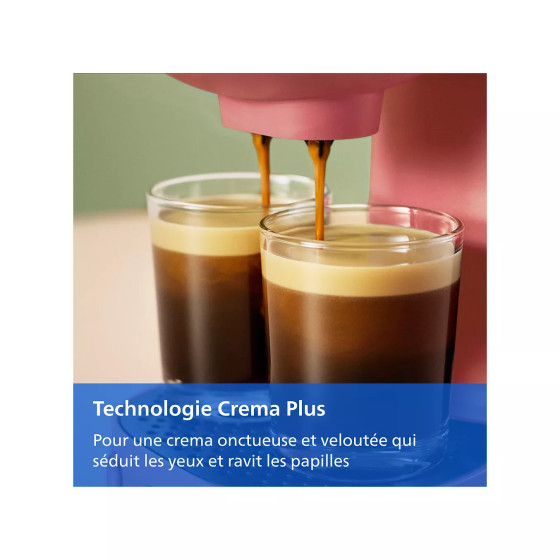 Machine à café Senseo Vibe Rouge - Philips CSA225/91