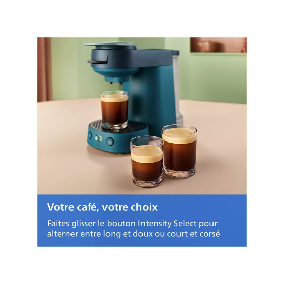 Machine à café Senseo Vibe Bleu - Philips CSA225/01