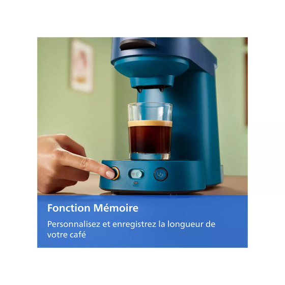 Machine à café Senseo Vibe Bleu - Philips CSA225/01