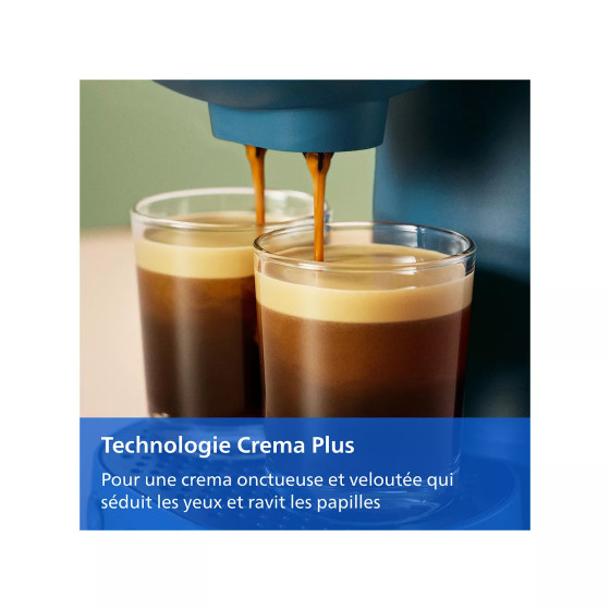 Machine à café Senseo Vibe Bleu - Philips CSA225/01