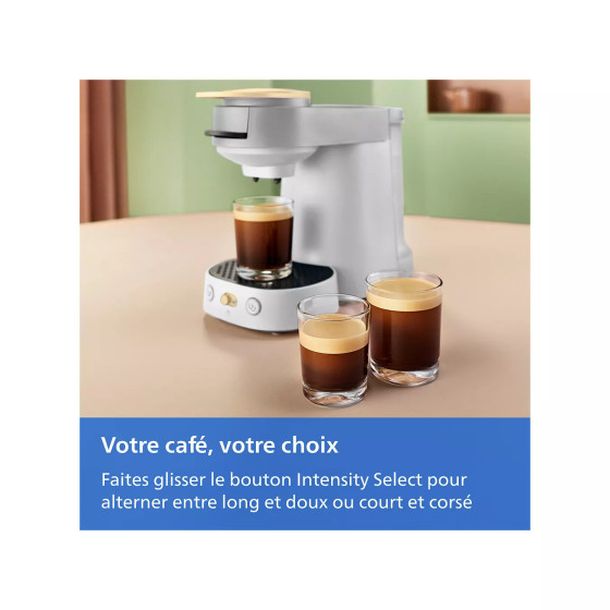 Machine à café Senseo Vibe Blanc - Philips CSA225/51